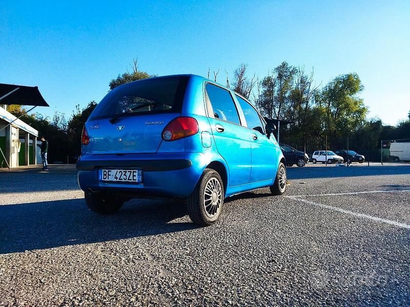 Usata Chevrolet Matiz 1999 Blu Utilitaria