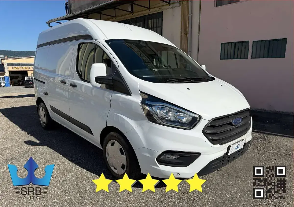 Usata Ford Transit Custom 131 CV (96 kW) 2020 Bianco Furgone