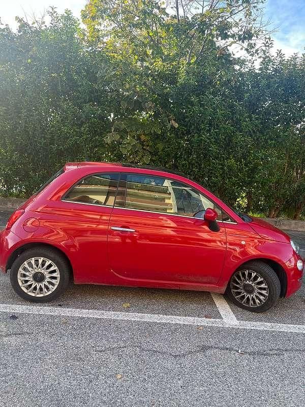 Usata Fiat 500C Pop 69 CV (50 kW) 2014 Rosso Cabrio