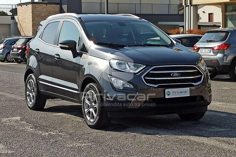Usata Ford Ecosport Titanium 99 CV (72 kW) 2019 Grigio SUV