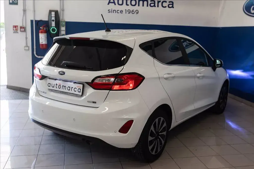 Usata Ford Fiesta Titanium 125 CV (91 kW) 2022 Bianco Utilitaria