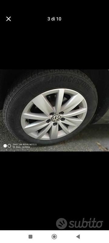 Usata VW Passat 140 CV (102 kW) 2012 Marrone Station wagon