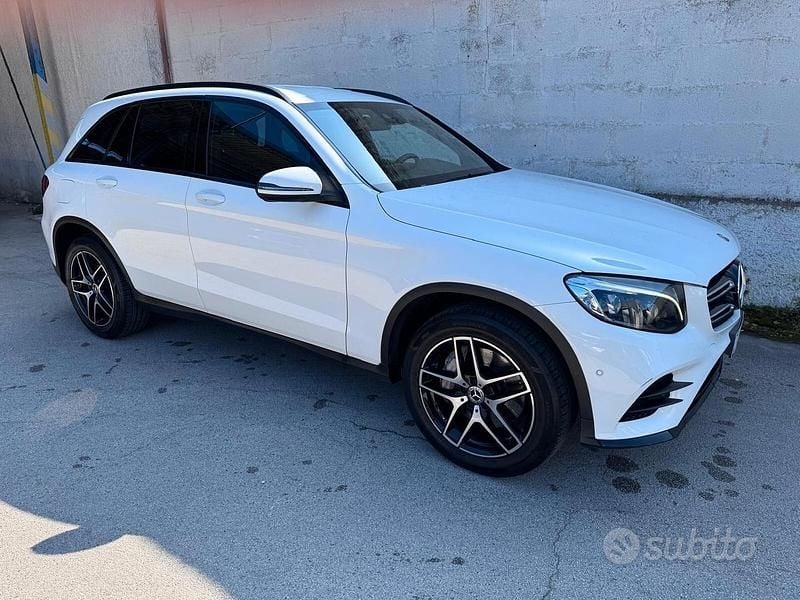 Usata Mercedes GLC250 Premium 204 CV (150 kW) 2018 Bianco SUV