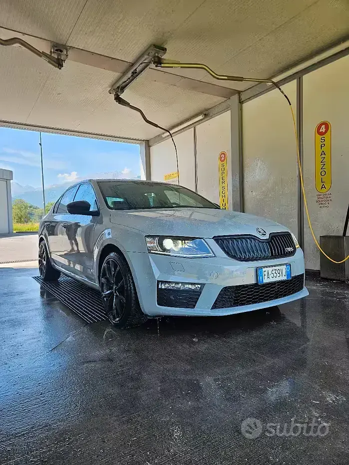 Usata Skoda Octavia vRS 230 CV (169 kW) 2015 Grigio Station wagon