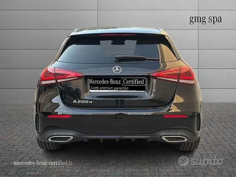 Usata Mercedes A200 Premium 150 CV (110 kW) 2021 Nero Berlina
