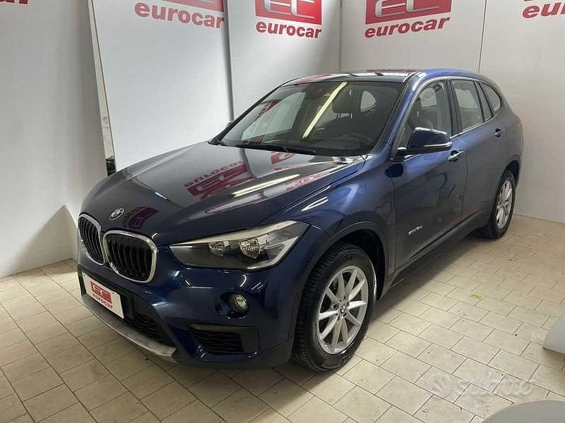 Usata BMW X1 Advantage 149 CV (109 kW) 2016 Blu SUV