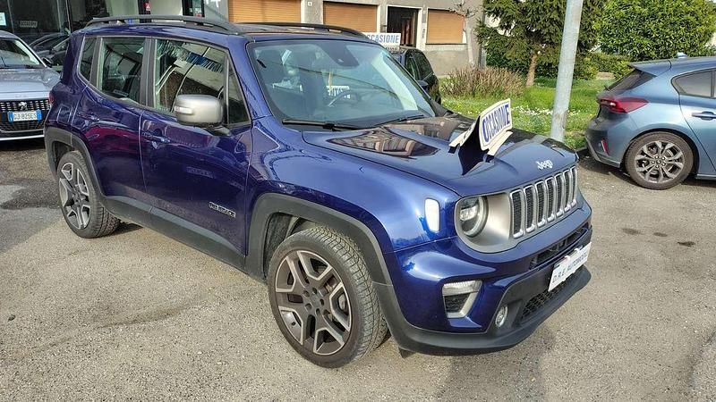 Usata Jeep Renegade Limited 120 CV (88 kW) 2019 Blu/azzurro SUV
