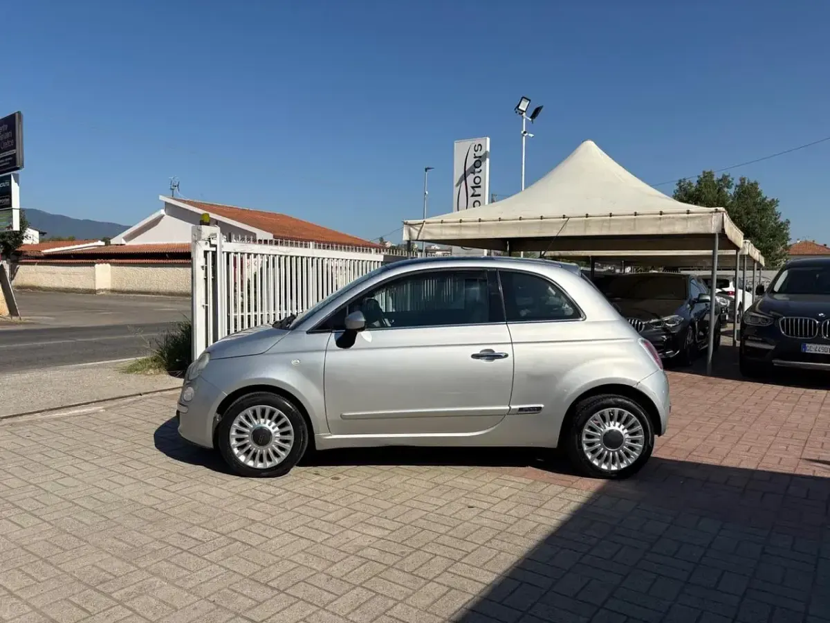 Usata Fiat 500 Lounge 95 CV (69 kW) 2011 Argento Berlina