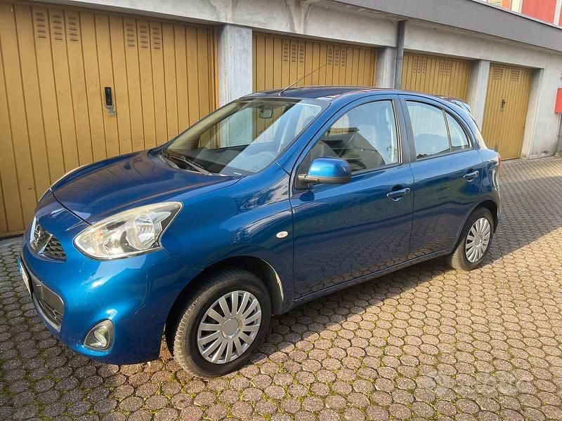 Usata Nissan Micra Premium Edition 80 CV (58 kW) 2014 Blu Utilitaria