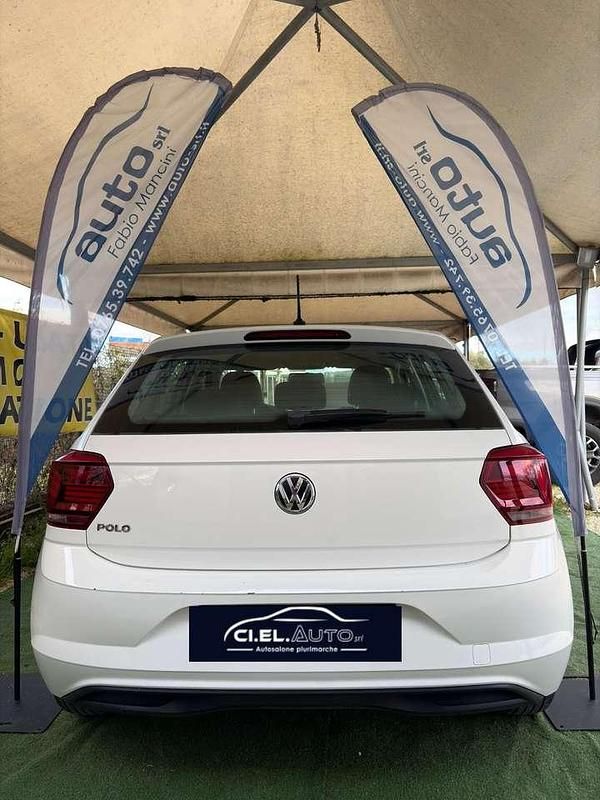 Usata VW Polo Comfortline 80 CV (58 kW) 2018 Bianco Utilitaria