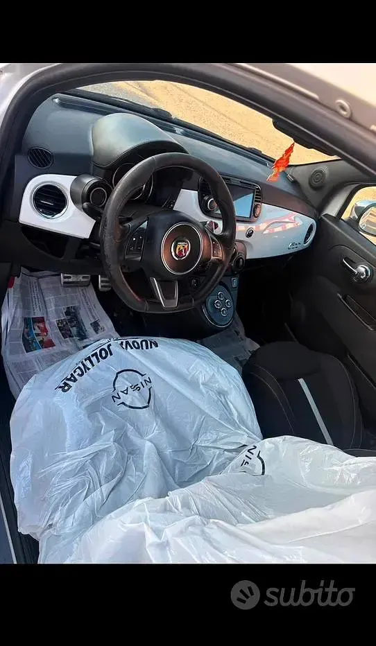 Usata Abarth 595 140 CV (102 kW) 2014 Bianco