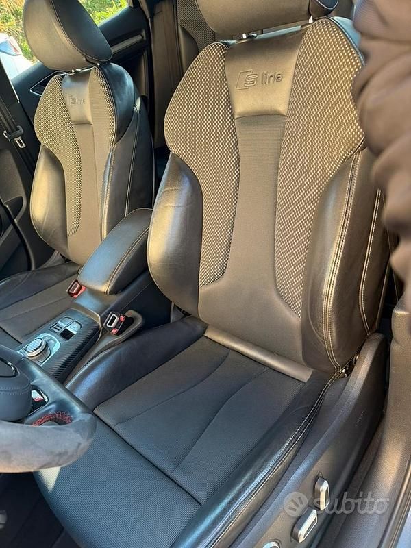 Usata Audi A3 S-Line 184 CV (135 kW) 2014 Grigio Berlina