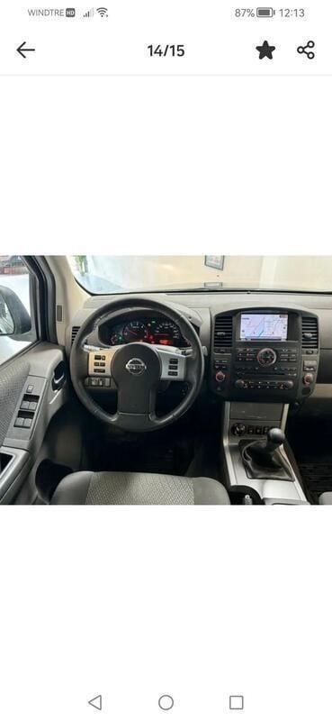 Usata Nissan Navara 190 CV (139 kW) 2012 Nero Pick-up