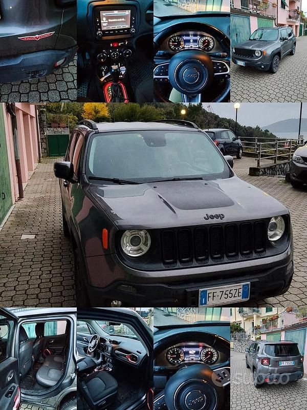 Usata Jeep Renegade Trailhawk 170 CV (125 kW) 2016 Grigio SUV
