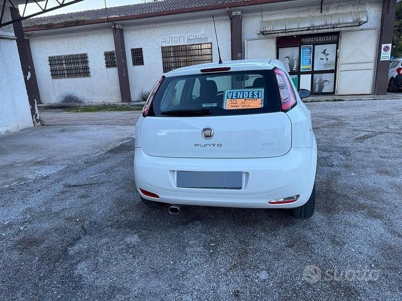 Usata Fiat Grande Punto 2014 Bianco Utilitaria
