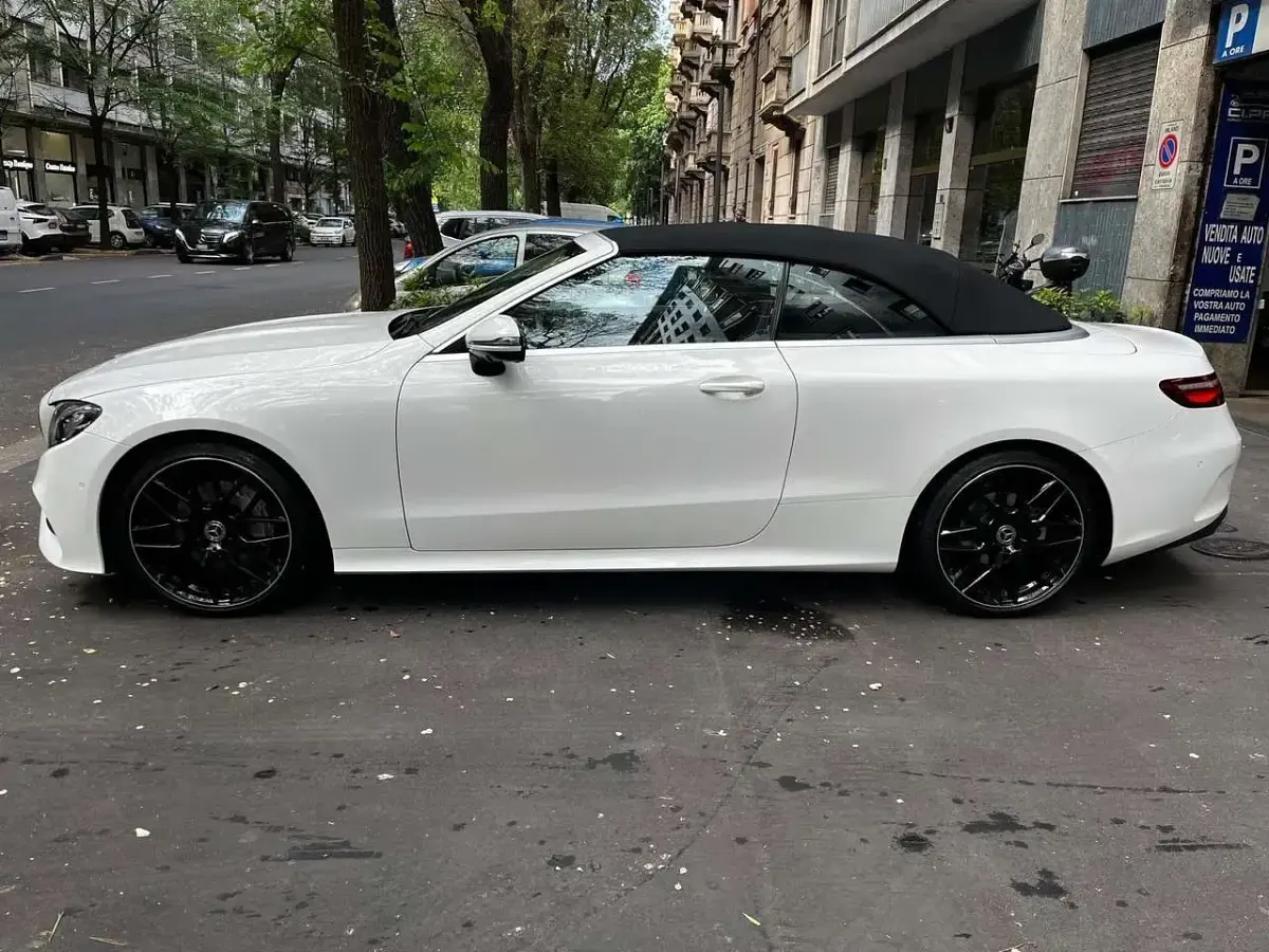 Usado Mercedes E200 Premium Plus 197 CV (144 kW) 2020 Blanco Descapotable