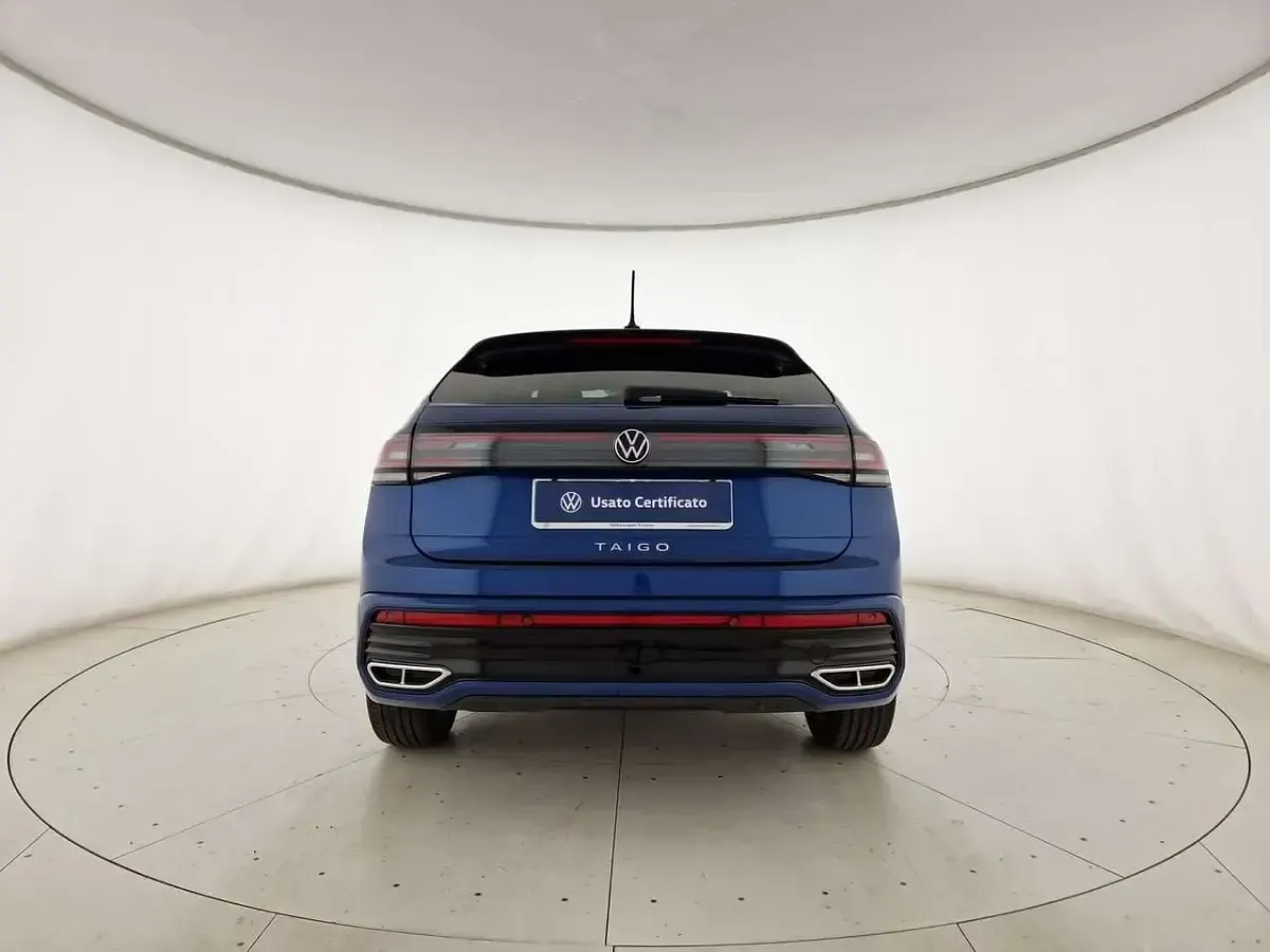 Usata VW Taigo R-line 116 CV (85 kW) 2025 Reef blue metallizzato SUV