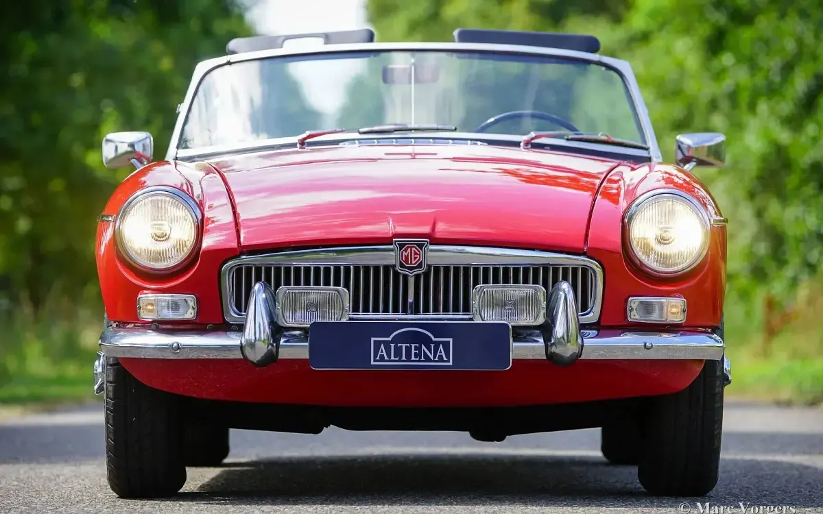 Usata MG B 96 CV (70 kW) 1964 Rosso Cabrio
