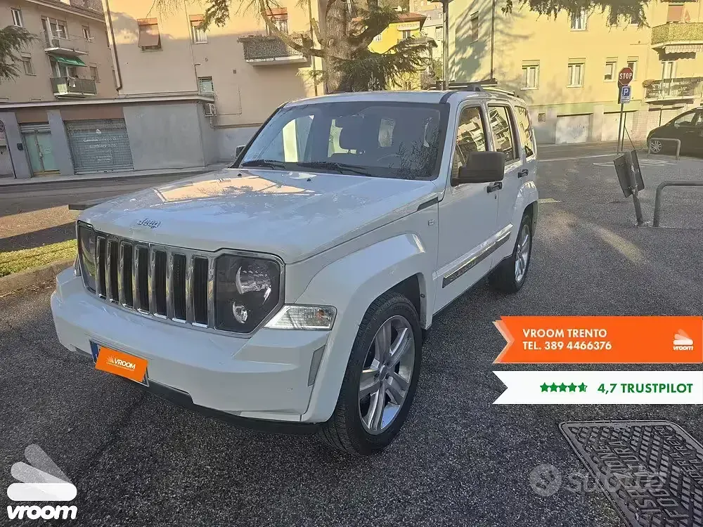 Usata Jeep Cherokee 200 CV (147 kW) 2012 Bianco SUV