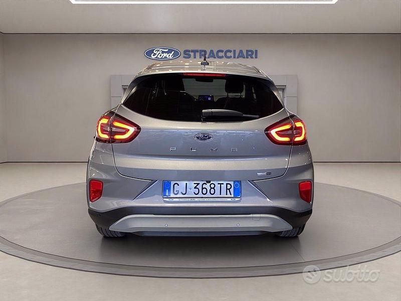 Usata Ford Puma Titanium S 125 CV (91 kW) 2022 Grigio metallizzato SUV