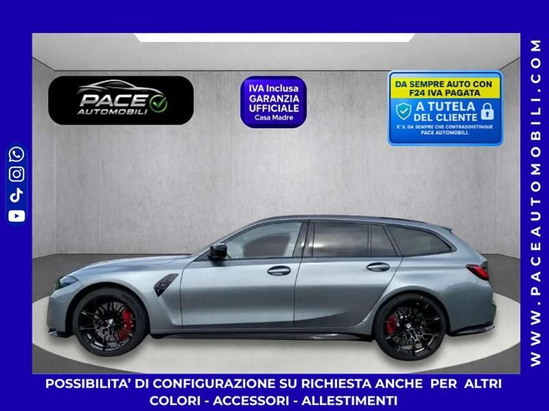 Grigio metallizzato Usata 2024 BMW M3 Competition Edition Station wagon | 83.500 € (Super prezzo) - Immagine 1/4