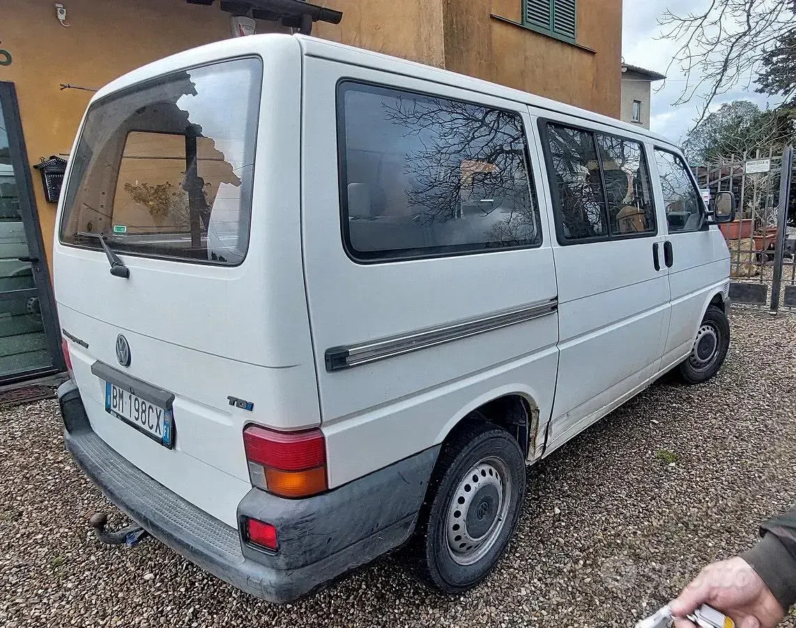 Usata VW T4 90 CV (66 kW) 2000 Bianco Furgone