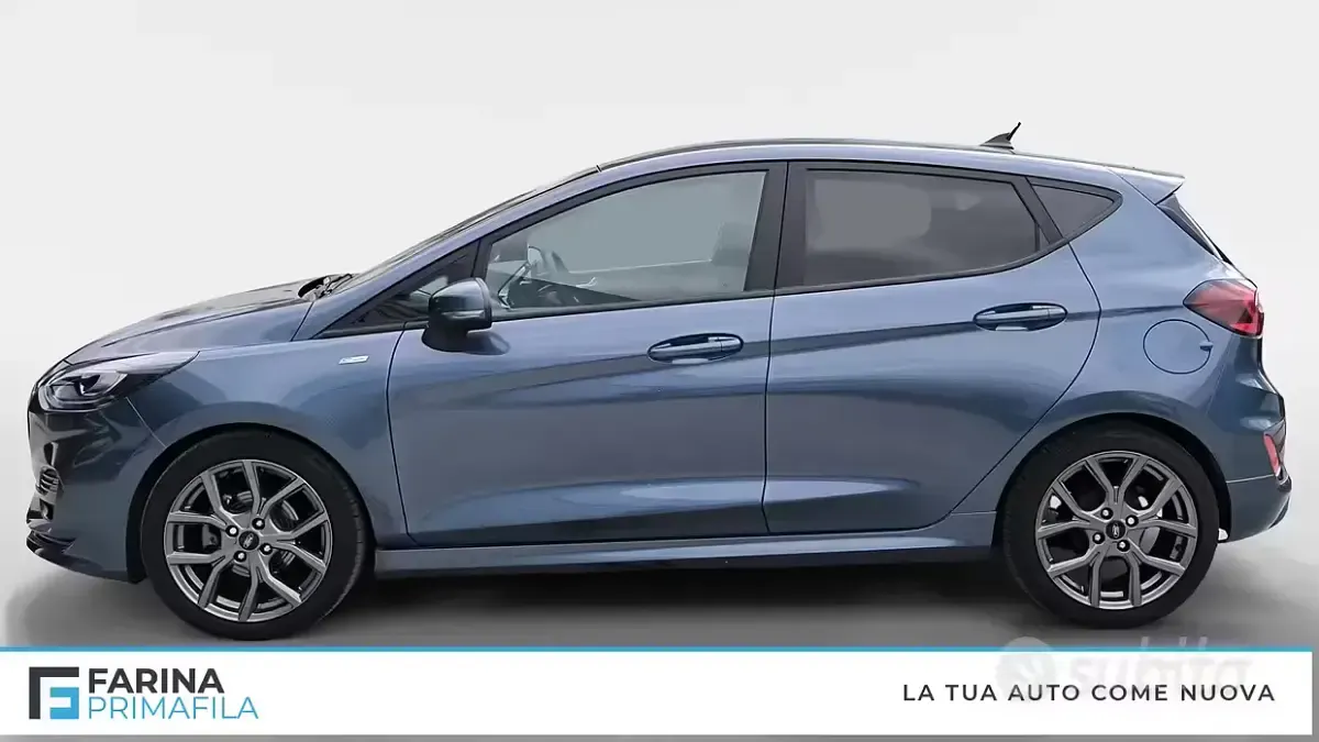 Usado Ford Fiesta ST-Line X 125 HP (91 kW) 2023 Azul Citadino
