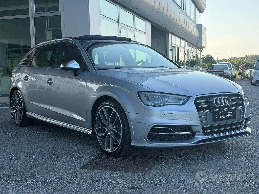Usata Audi S3 300 CV (220 kW) 2015 Grigio Berlina