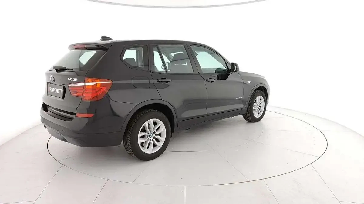 Usata BMW X3 190 CV (139 kW) 2017 Nero SUV