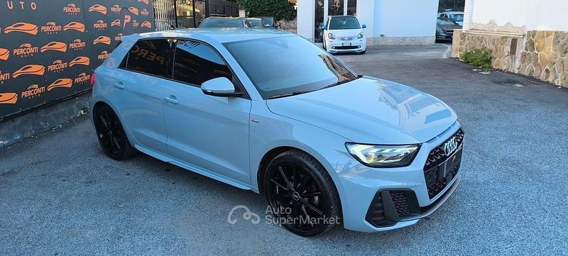 Usata Audi A1 Sportback S-Line 150 CV (110 kW) 2022 Grigio chiaro Utilitaria