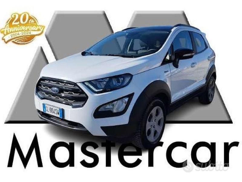 Usata Ford Ecosport Active 125 CV (91 kW) 2022 Frozen white pastello SUV
