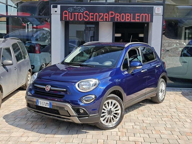 Usata Fiat 500X Cross 150 CV (110 kW) 2019 Blu/azzurro SUV