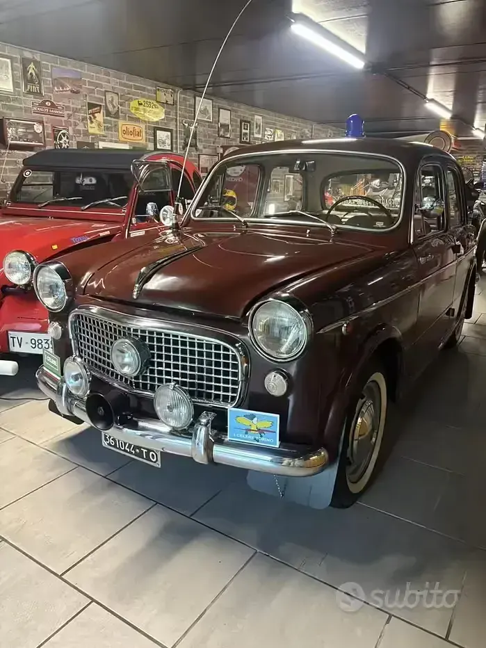 Usata Fiat 1100 1960 Rosso Berlina