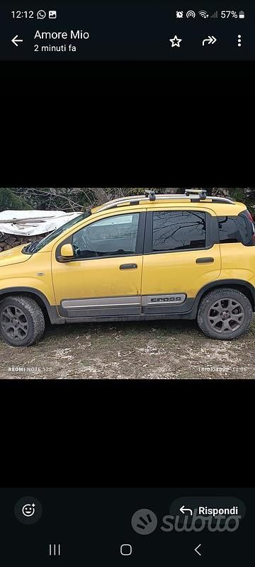 Usata Fiat Panda Cross Cross 95 CV (69 kW) 2016 Utilitaria