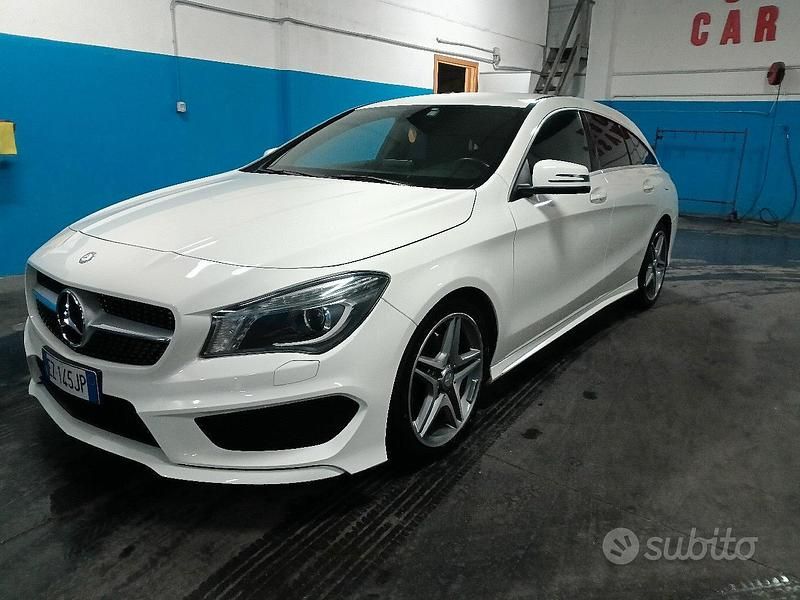 Usata Mercedes CLA200 2015 Bianco Coupé