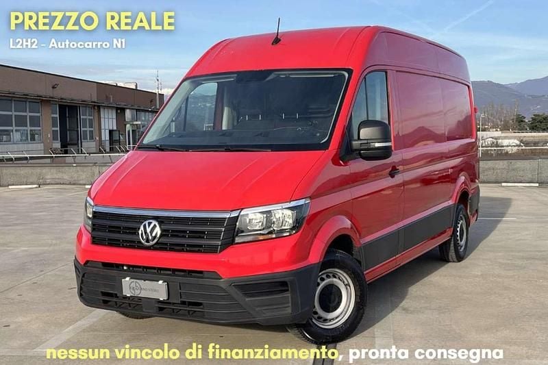Usata VW Crafter 140 CV (102 kW) 2019 Rosso Furgone