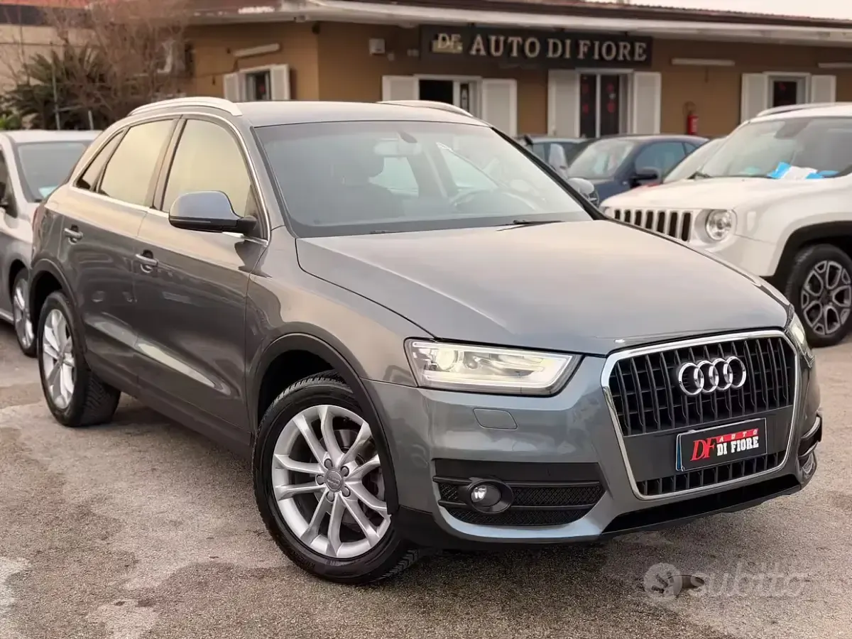 Usata Audi Q3 Advanced 177 CV (130 kW) 2013 Grigio SUV