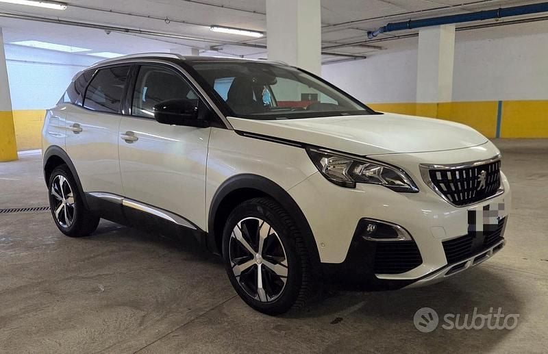 Usata Peugeot 3008 130 CV (95 kW) 2018 Bianco SUV