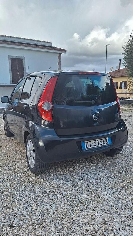 Usata Opel Agila 2008 Nero Utilitaria