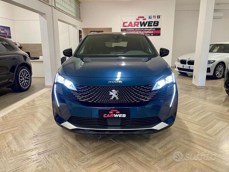Usata Peugeot 3008 GT 131 CV (96 kW) 2021 Blu SUV