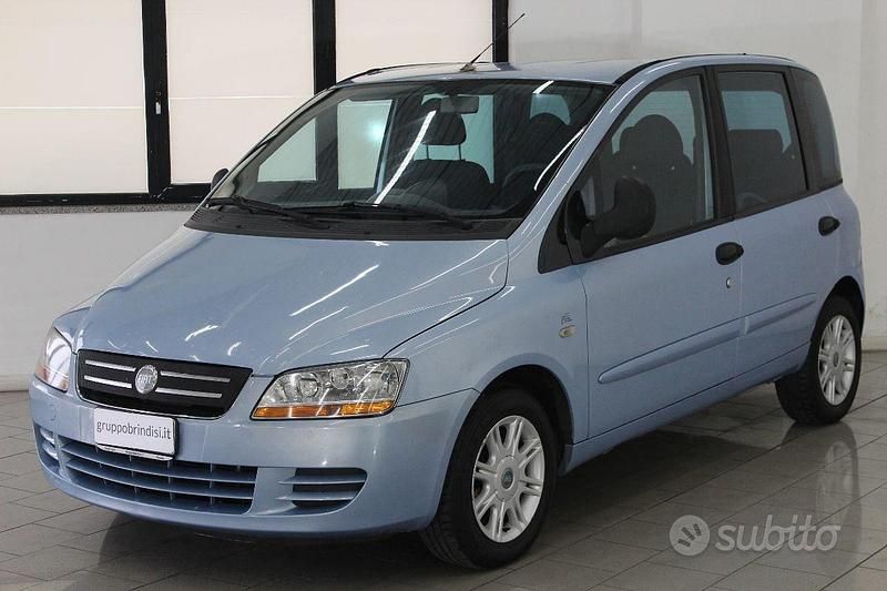 Usata Fiat Multipla Active 116 CV (85 kW) 2005 Blu Monovolume