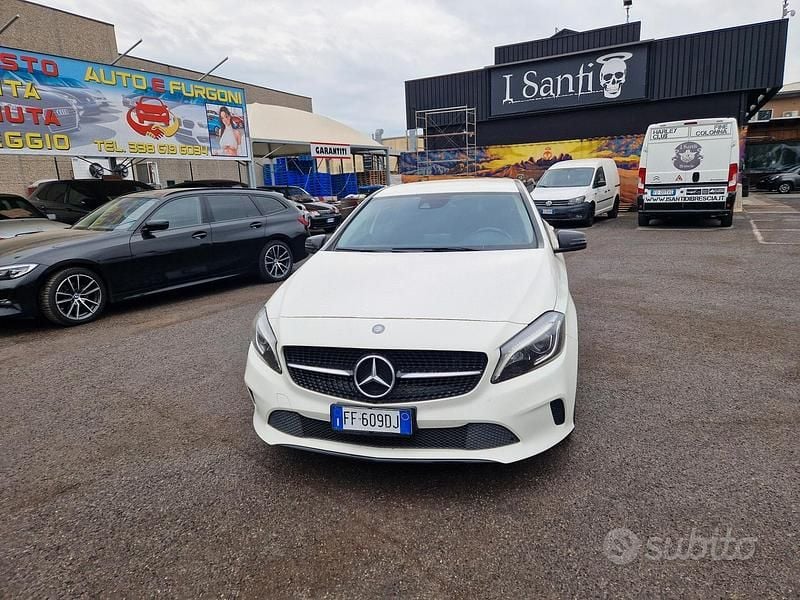 Usata Mercedes A200 Premium 136 CV (100 kW) 2016 Bianco Berlina