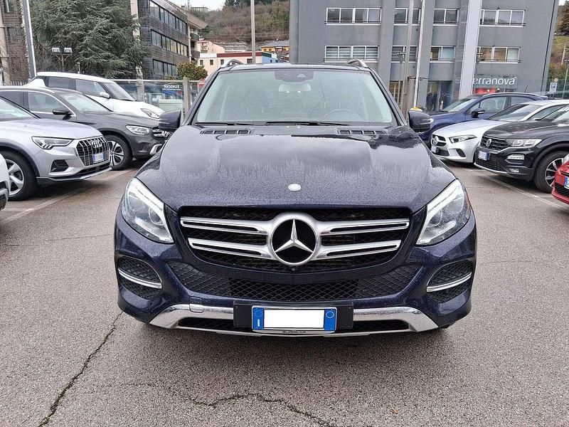 Usata Mercedes GLE250 Premium Plus 204 CV (150 kW) 2017 Blu/azzurro SUV
