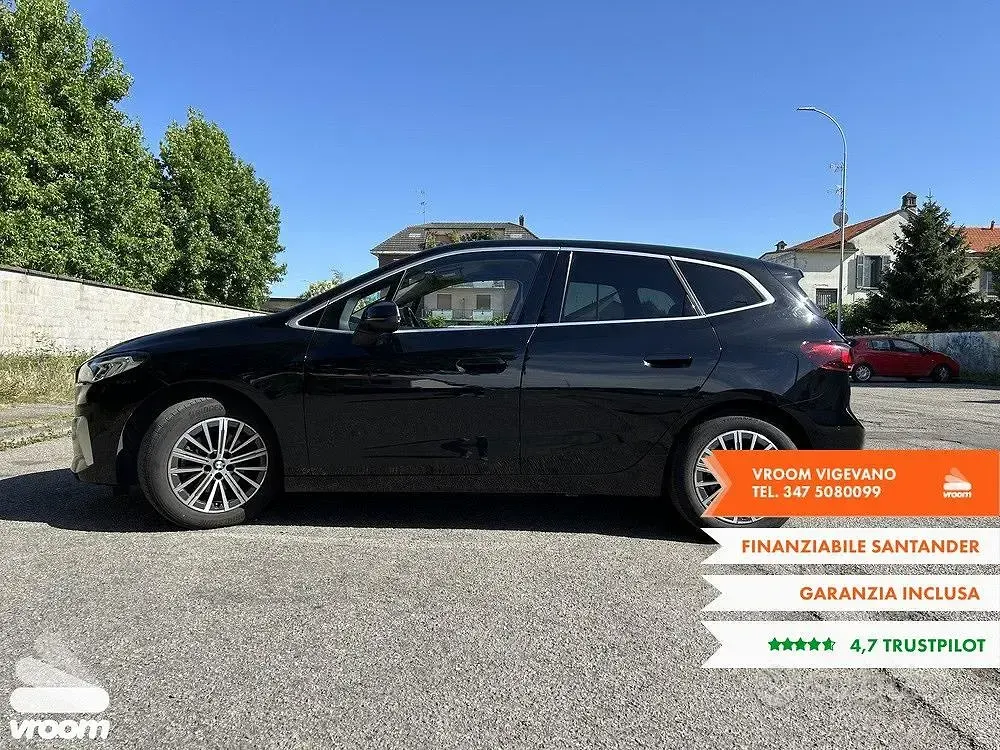 Usata BMW 218 Active Tourer Luxury Line 136 CV (100 kW) 2022 Nero Monovolume