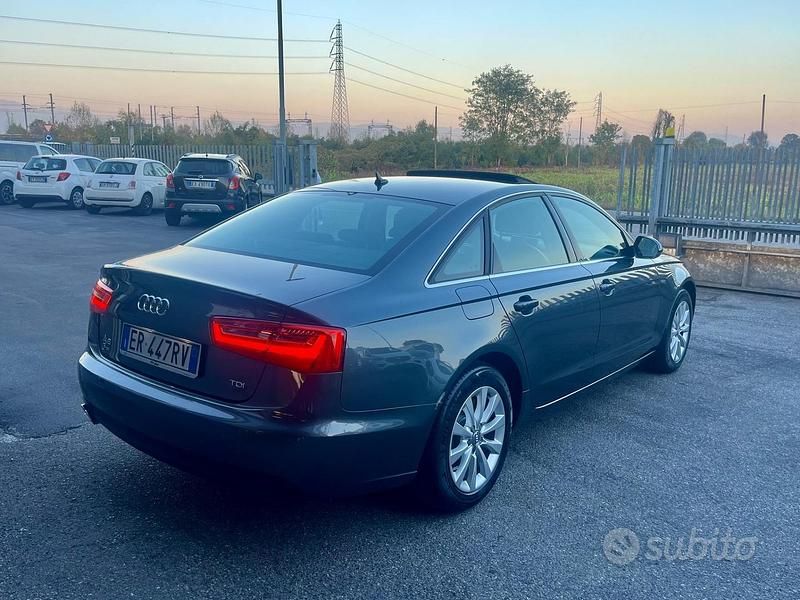 Usata Audi A6 Advanced 177 CV (130 kW) 2013 Grigio Berlina