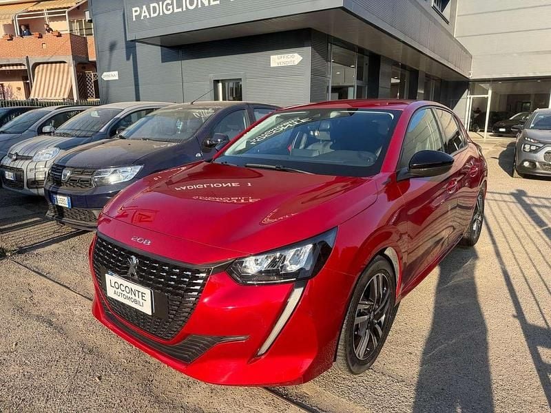 Brugt Peugeot 208 Allure 101 HK (74 kW) 2022 Rød Hatchback