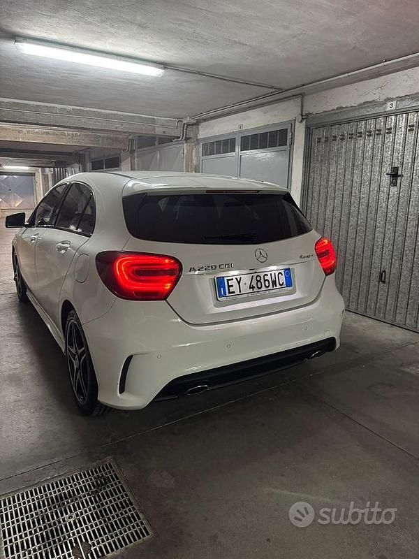 Usata Mercedes A220 2015 Bianco Berlina