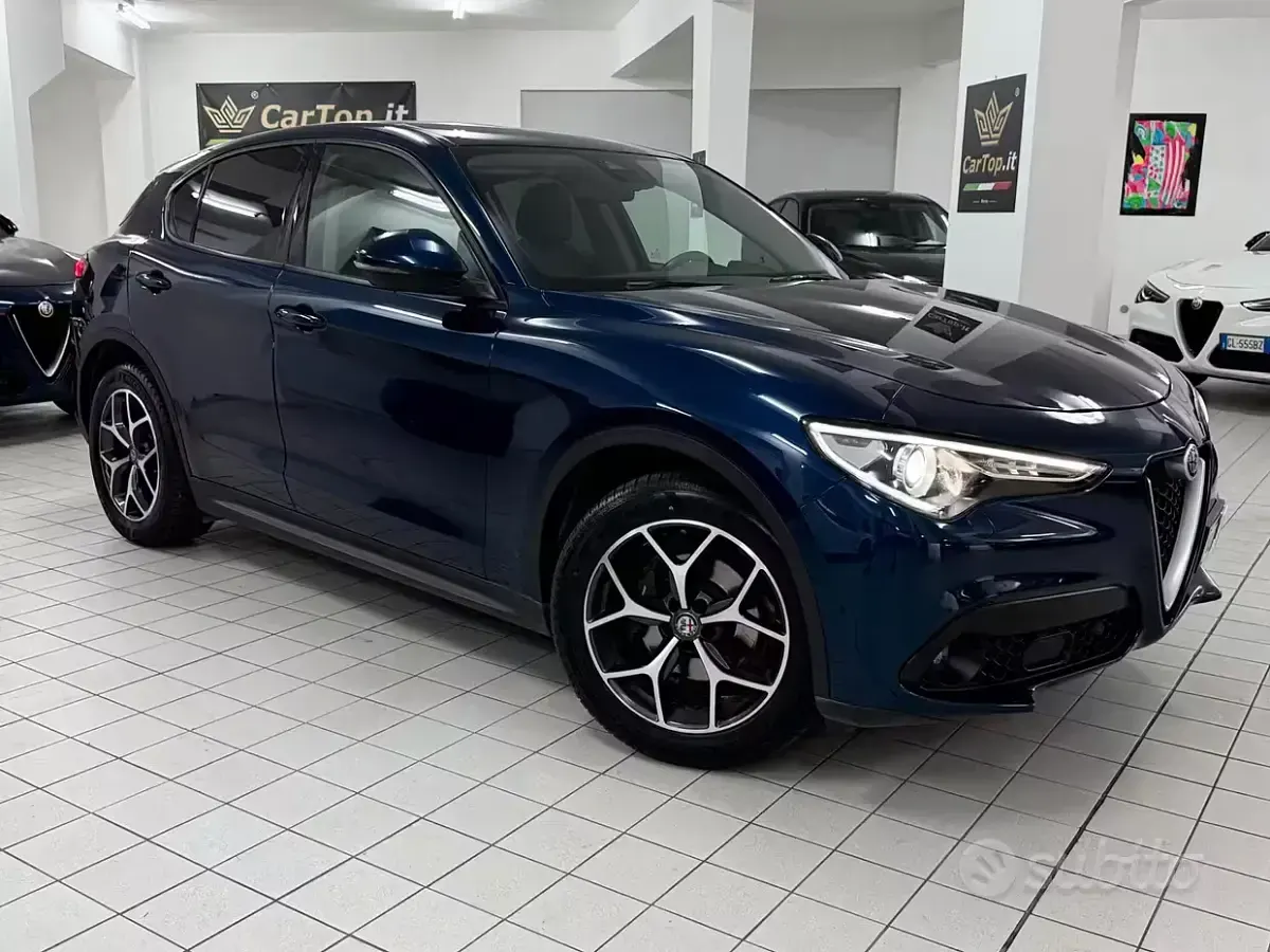 Usata Alfa Romeo Stelvio Executive 190 CV (139 kW) 2020 Bluazzurro SUV
