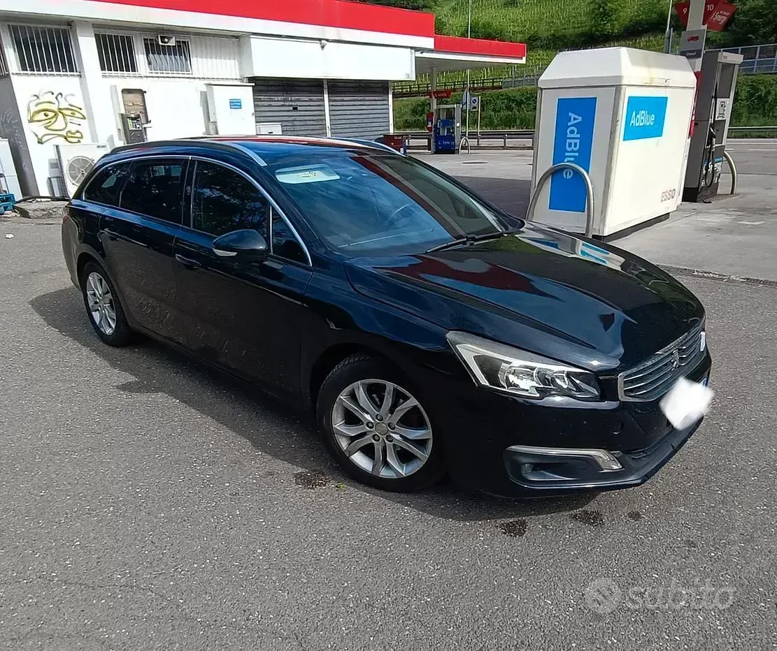 Usata Peugeot 508 SW 120 CV (88 kW) 2016 Nero Station wagon
