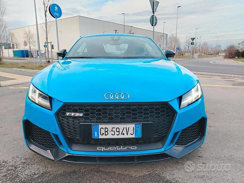 Usata Audi TT 400 CV (294 kW) 2020 Blu Coupé